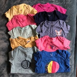9mo girls bodysuits